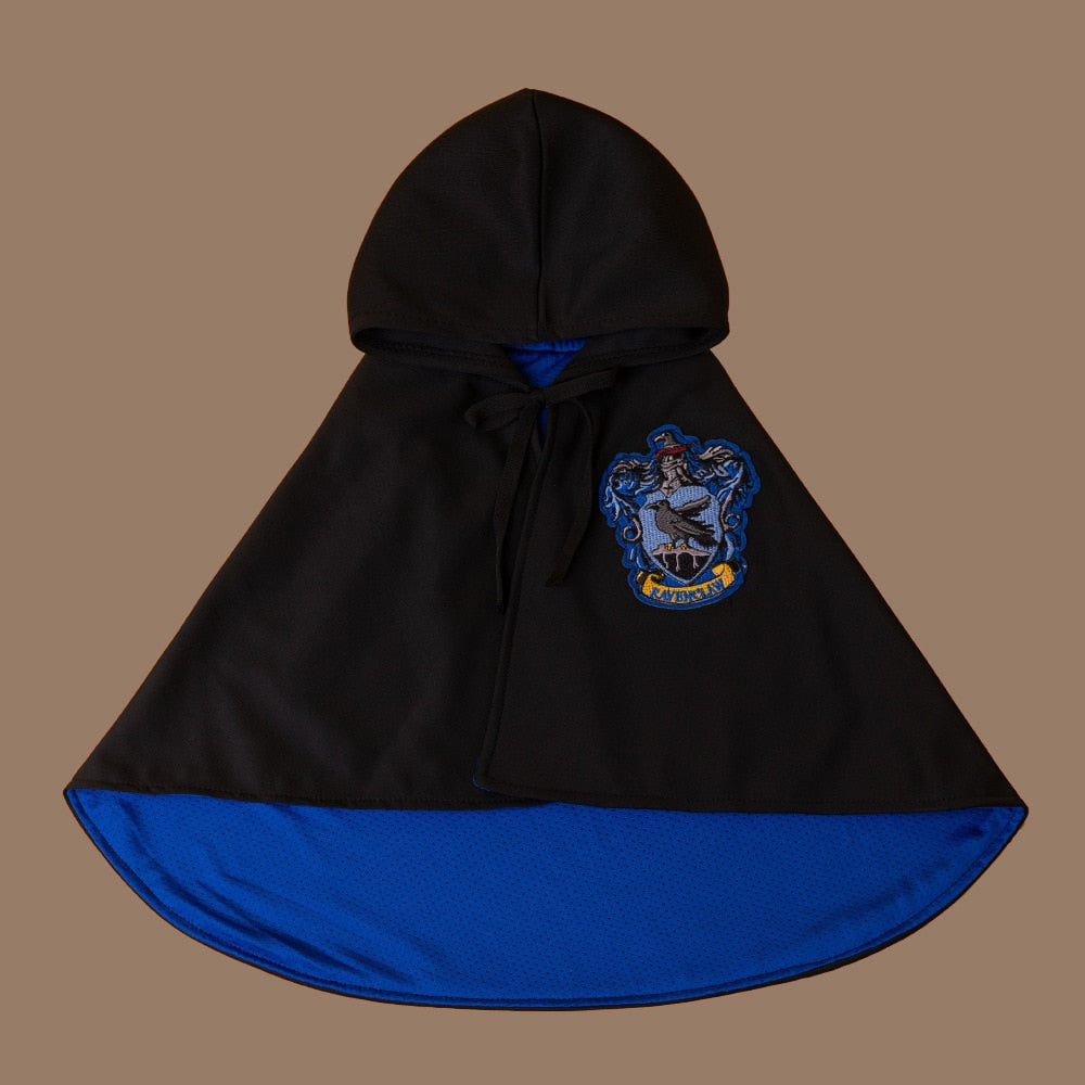 Pet Clothes Dogs Harries Cape False Collar for Glasses Cosplay Coat Potters Hooded for Puppy Small Medium Large Dog Cat Clothes