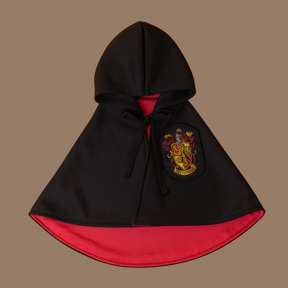 Pet Clothes Dogs Harries Cape False Collar for Glasses Cosplay Coat Potters Hooded for Puppy Small Medium Large Dog Cat Clothes
