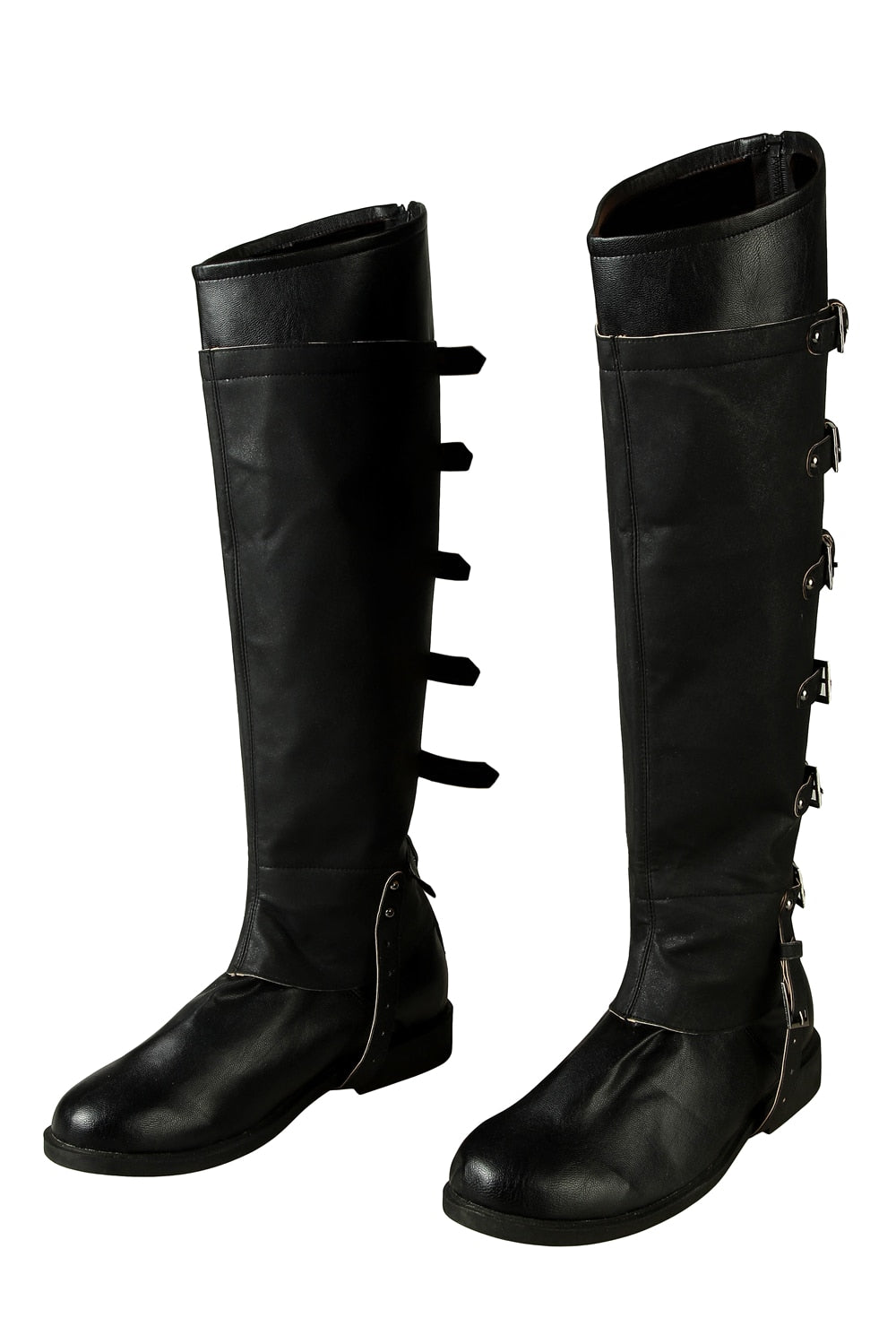 Popular Adult Man  Vergil Cosplay Costume Halloween Shoesit Party Boots Carnival Accessories