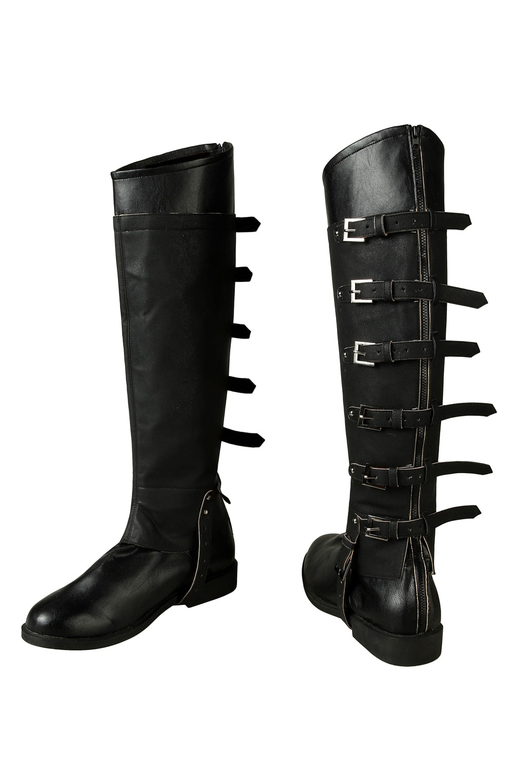 Popular Adult Man  Vergil Cosplay Costume Halloween Shoesit Party Boots Carnival Accessories