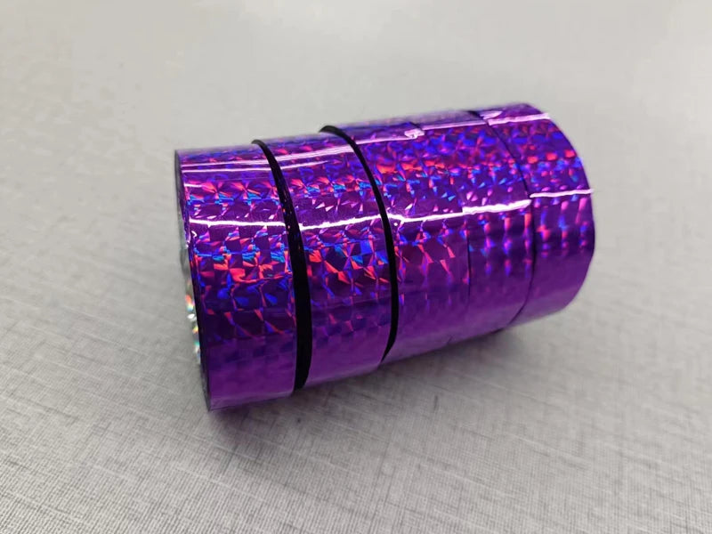 Holographic Prism Tape For Rhythmic Gymnastics Hoops And Sticks 5 Pack