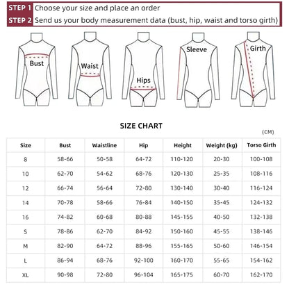Figure Skating Dress Girl Patchwork Thumbhole Mesh Spandex Stretchy Training Practice Professional Skating Wear Rhinestone Long