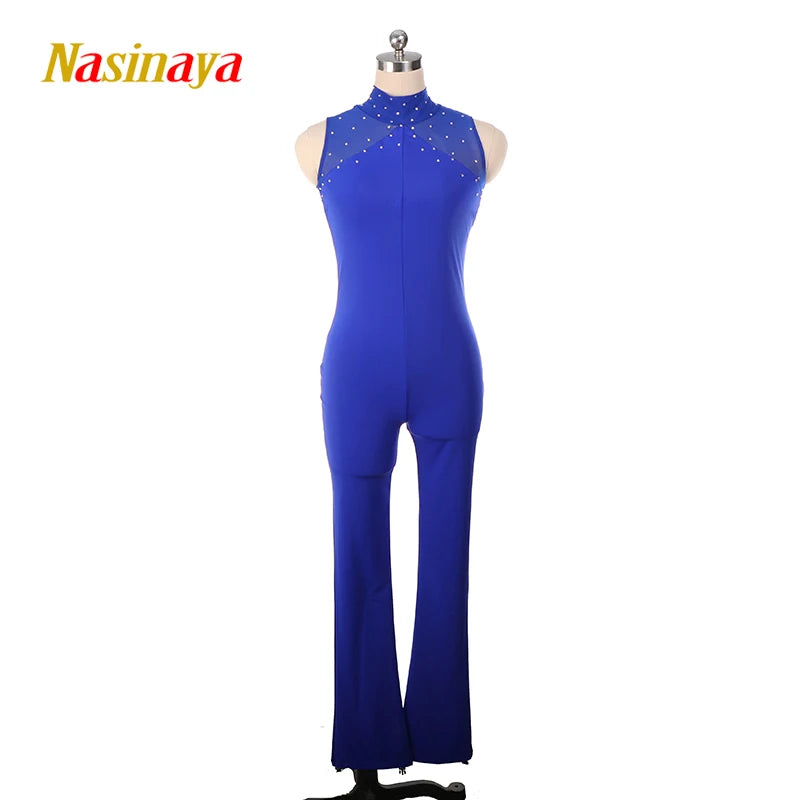 Women's Figure Skating Pants Competition Warm Slim Fit Gymnastics
