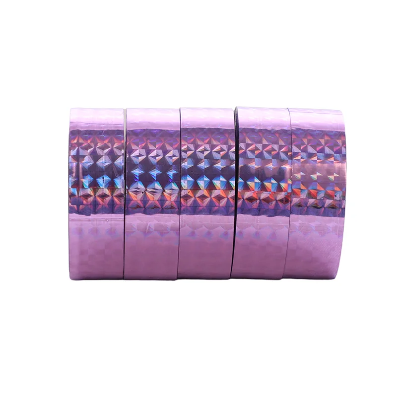 Holographic Prism Tape For Rhythmic Gymnastics Hoops And Sticks 5 Pack