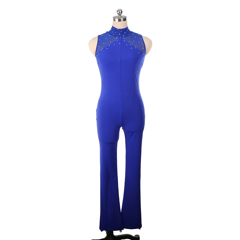 Women's Figure Skating Pants Competition Warm Slim Fit Gymnastics