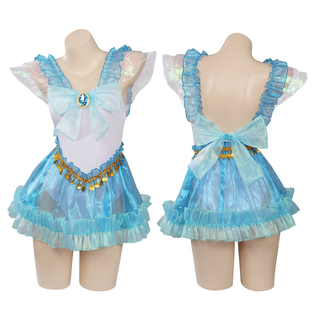 Sailoring Anime Moon Mizuno Rei Usagi Makoto Chibiusa Cosplay Swimsuit Costume Dress Jumpsuit Halloween Carnival for Women Girls