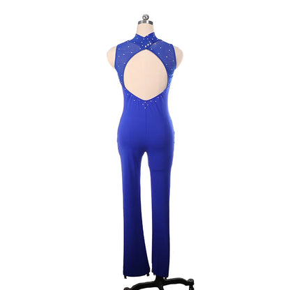 Women's Figure Skating Pants Competition Warm Slim Fit Gymnastics