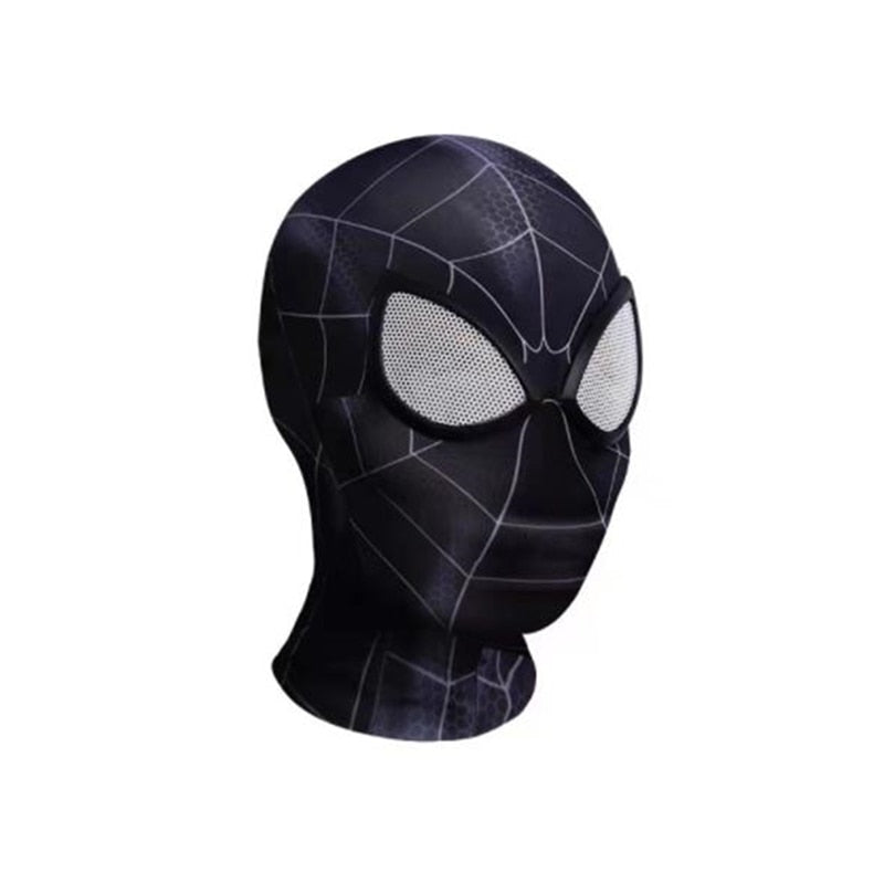 Spiderman 3D Mask Peter Parker Lens Mask Superhero Cosplay Costume Mask Halloweengame Show Headgear Gift