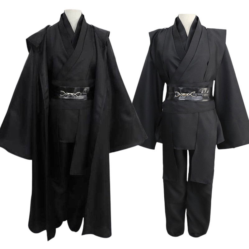 Star Wars Cosplay Costume Jedi Knight Anakin Skywalker Cosplay Costumes Uniform Suit Halloween Clothes for Women Men
