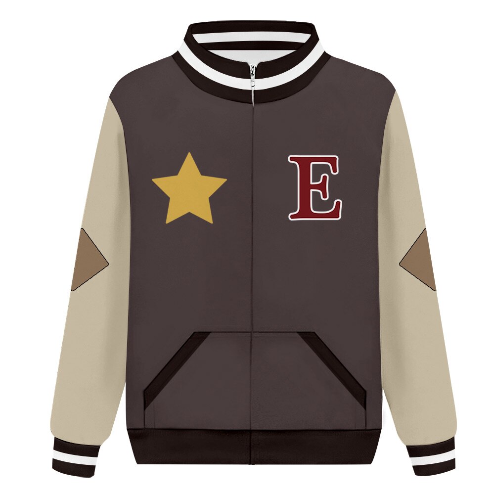 The Owl COS House Gus Cosplay Hoodie 3D Printed Hooded Sweatshirt Men Women Casual Streetwear Zip Up Baseball Jacket Coat