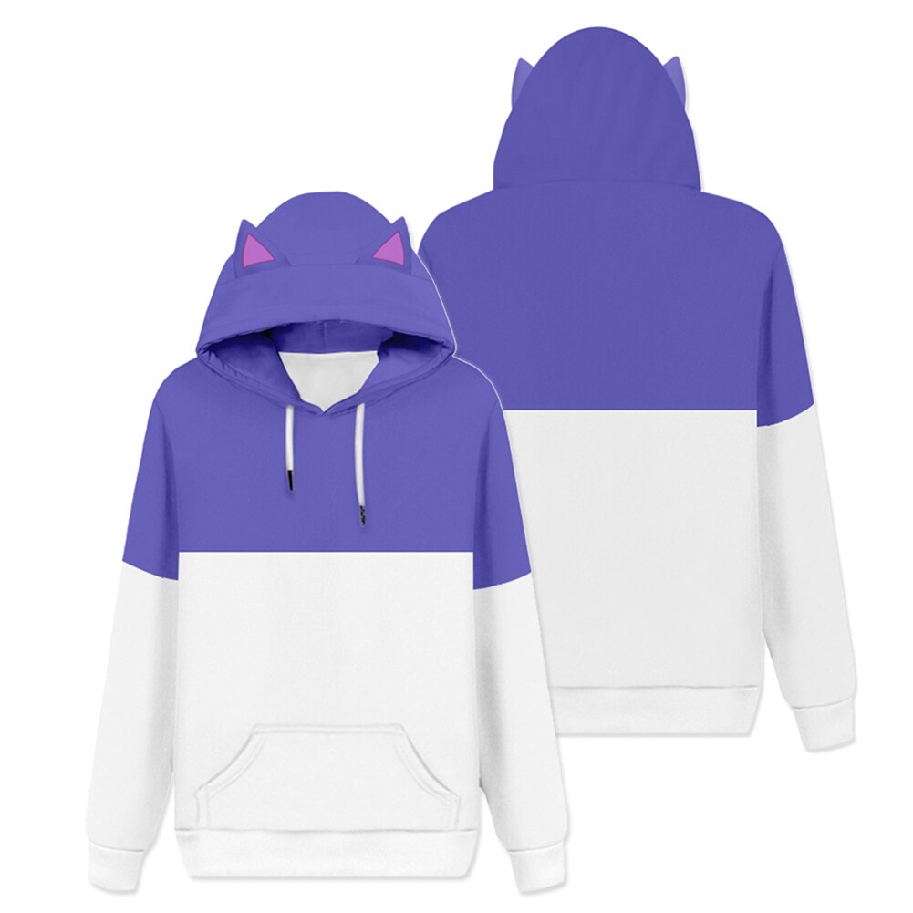The Owl COS House Gus Cosplay Hoodie 3D Printed Hooded Sweatshirt Men Women Casual Streetwear Zip Up Baseball Jacket Coat