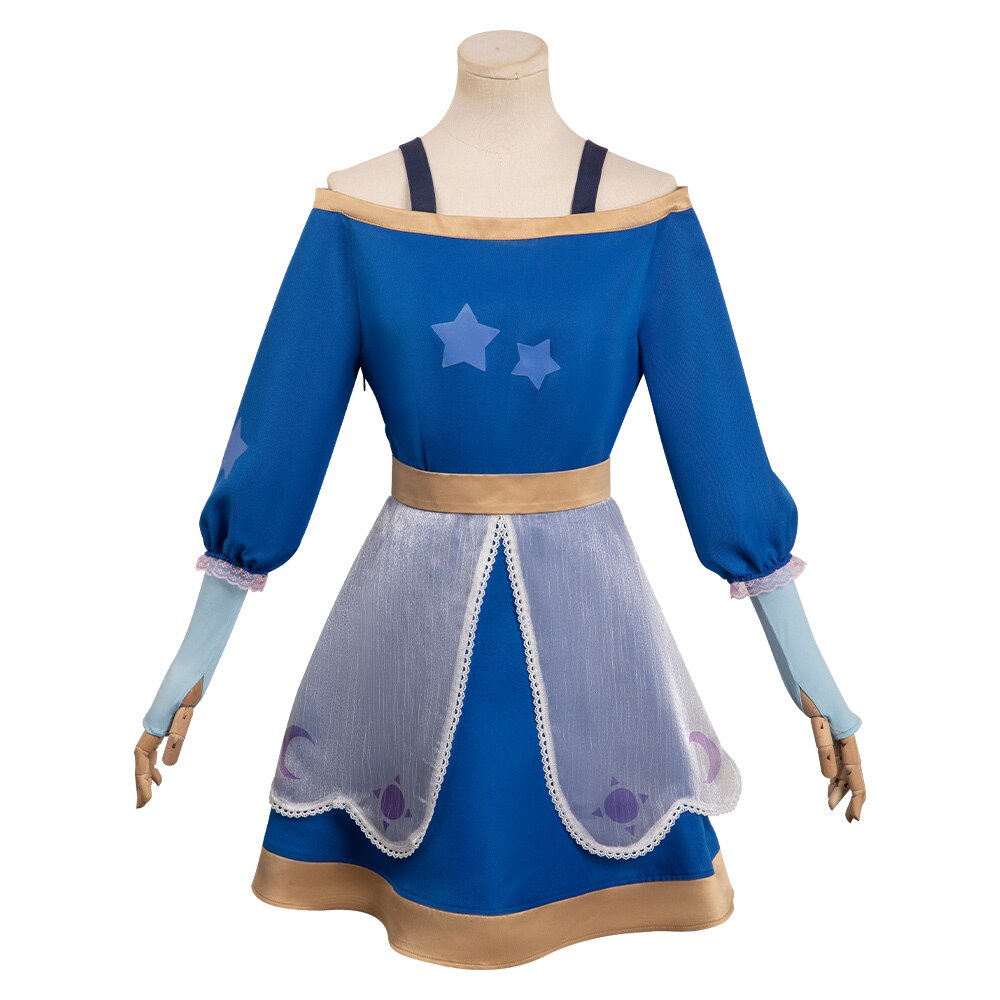 The Owl Cos House Amity Cosplay Costume Dress Outfits Halloween Carnival Suit For Adult Women Girls Xmas