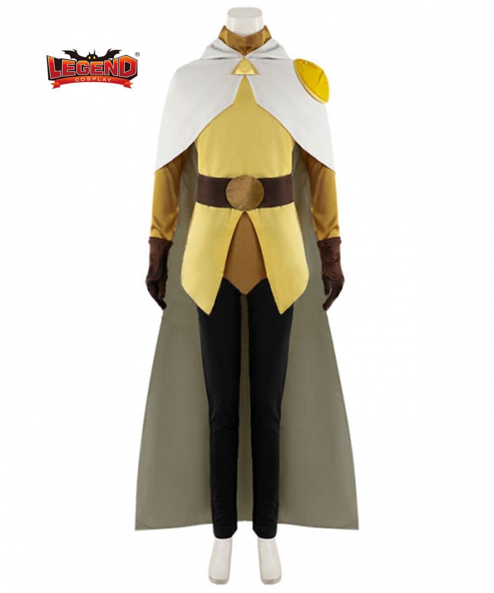 The Owl Cosplay House TOH Luz Hunter Cosplay Costume Hunter Cloak Outfit The Golden Guard Costume Cloak Outfit