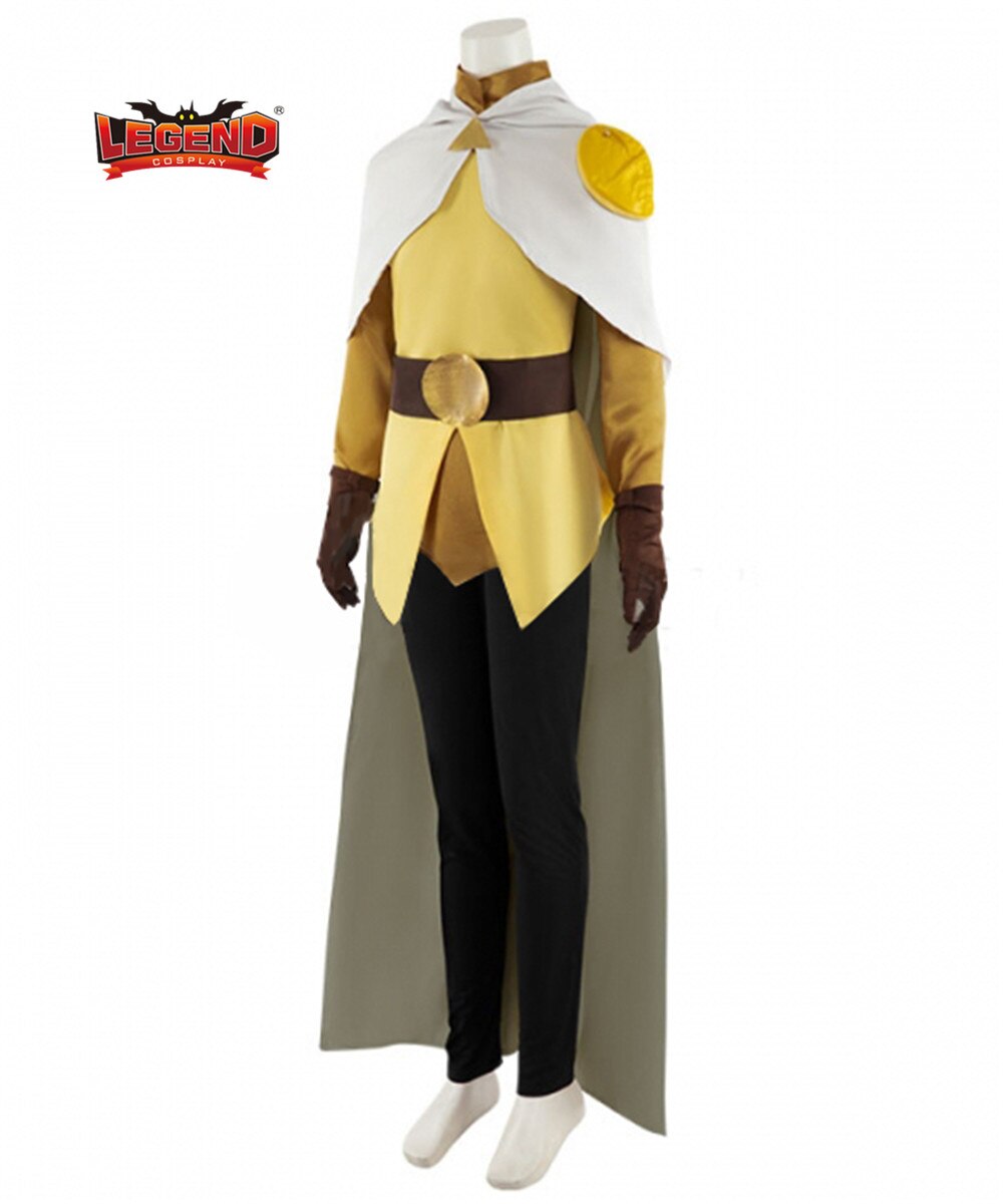 The Owl Cosplay House TOH Luz Hunter Cosplay Costume Hunter Cloak Outfit The Golden Guard Costume Cloak Outfit