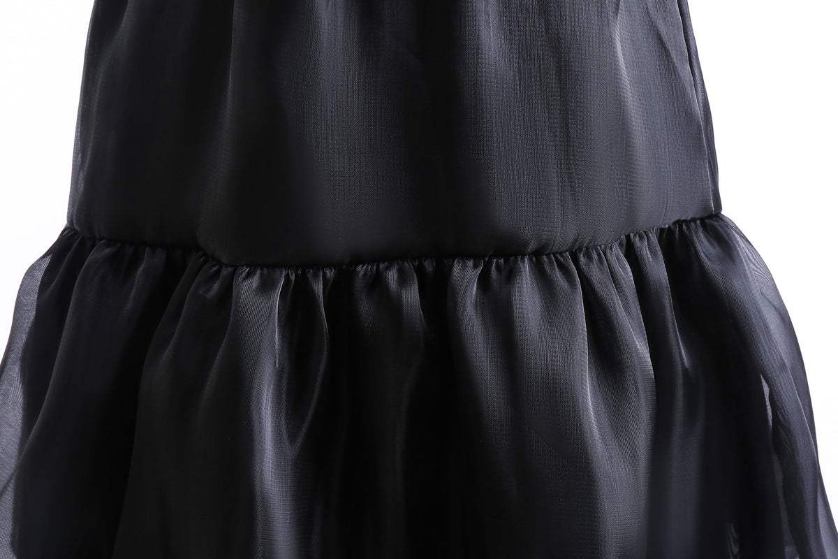 Wednesday Addams Cosplay For Girl Costume  Vestidos For Kids Party Dresses Carnival Easter Halloween Costumes 5-14 Years