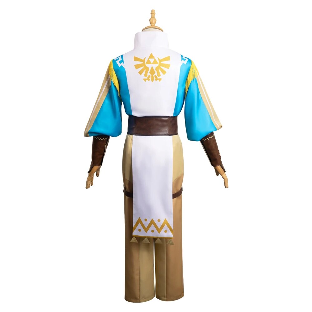 Zelda Cos Tear Of The Kingdom Link Cosplay Anime Costume Link Princess Couple Role Play Outfits Halloween Party Disguise Suit