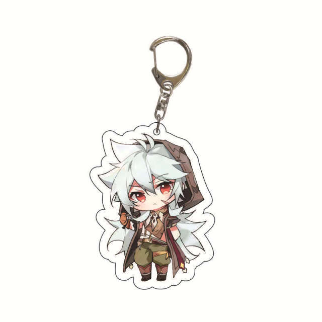 Genshin Impact Cosplay Keychain