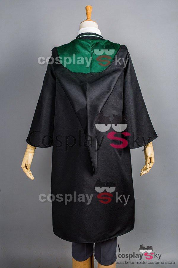 Harry Potter Slytherin Uniform Draco Malfoy Cloak Only Cosplay Costume