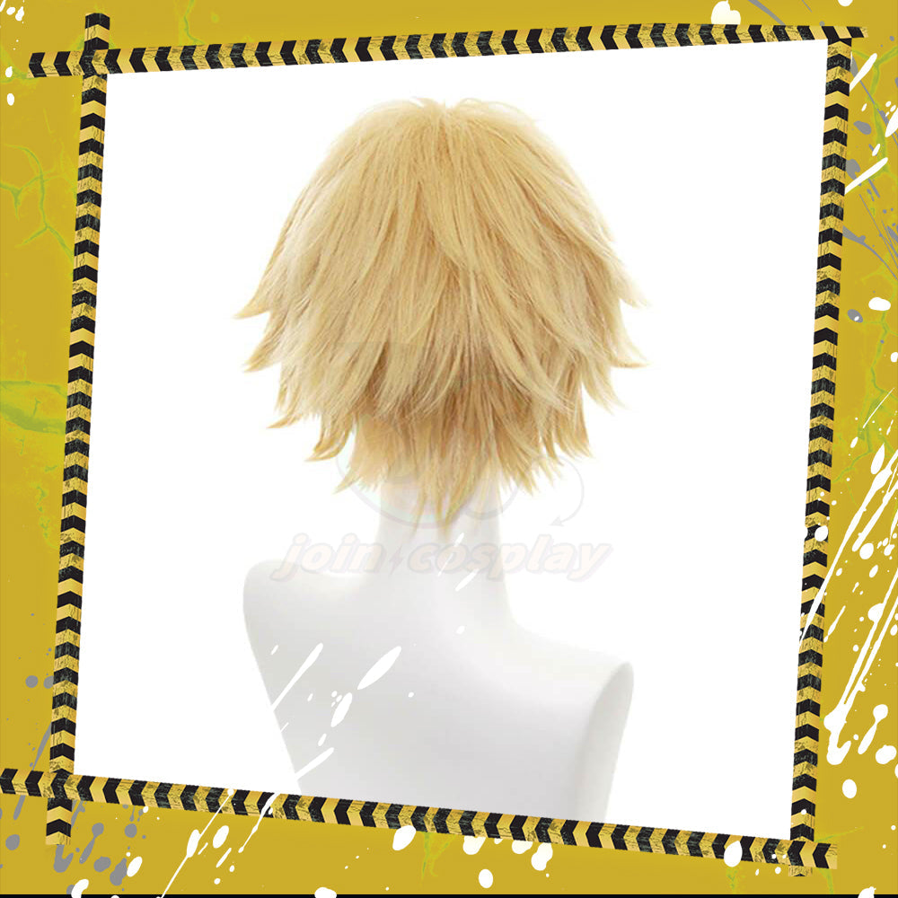 Chainsaw Man-Denji Golden Cosplay Wig