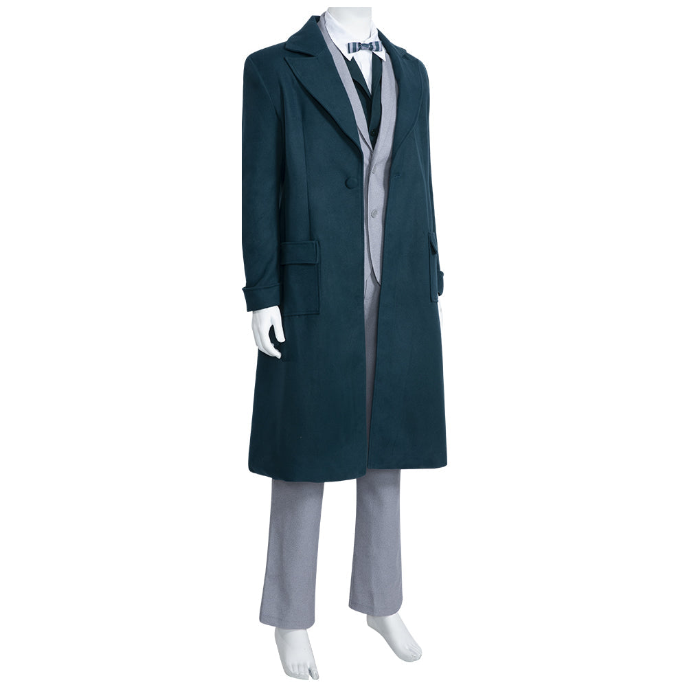 Fantastic Beasts: The Secrets of Dumbledore Newt Scamander Movie Cosplay Costume