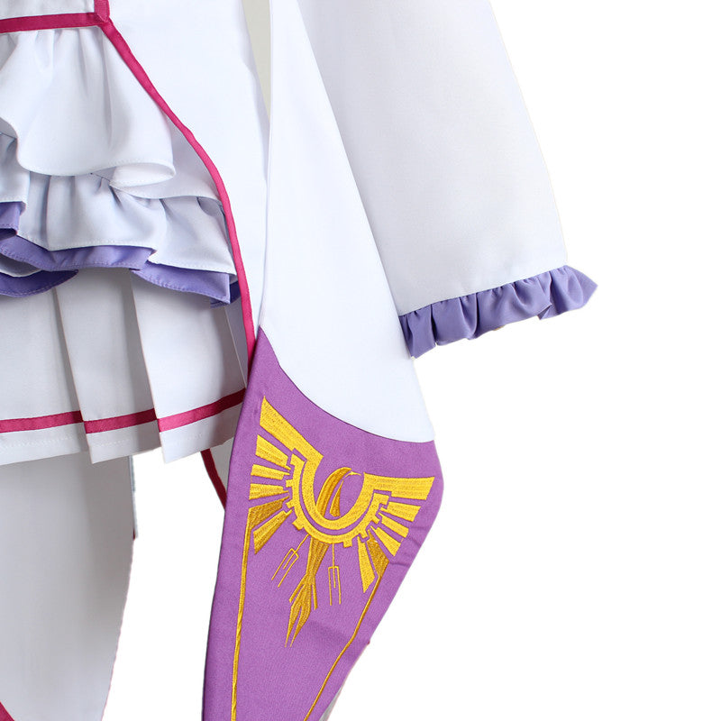 Anime Re Life in a different world from zero Re zero Emilia Cosplay Costume
