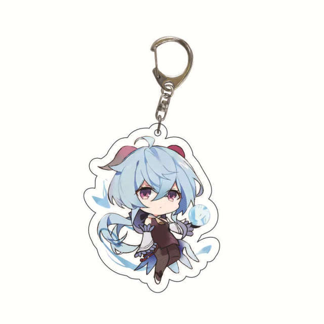 Genshin Impact Cosplay Keychain