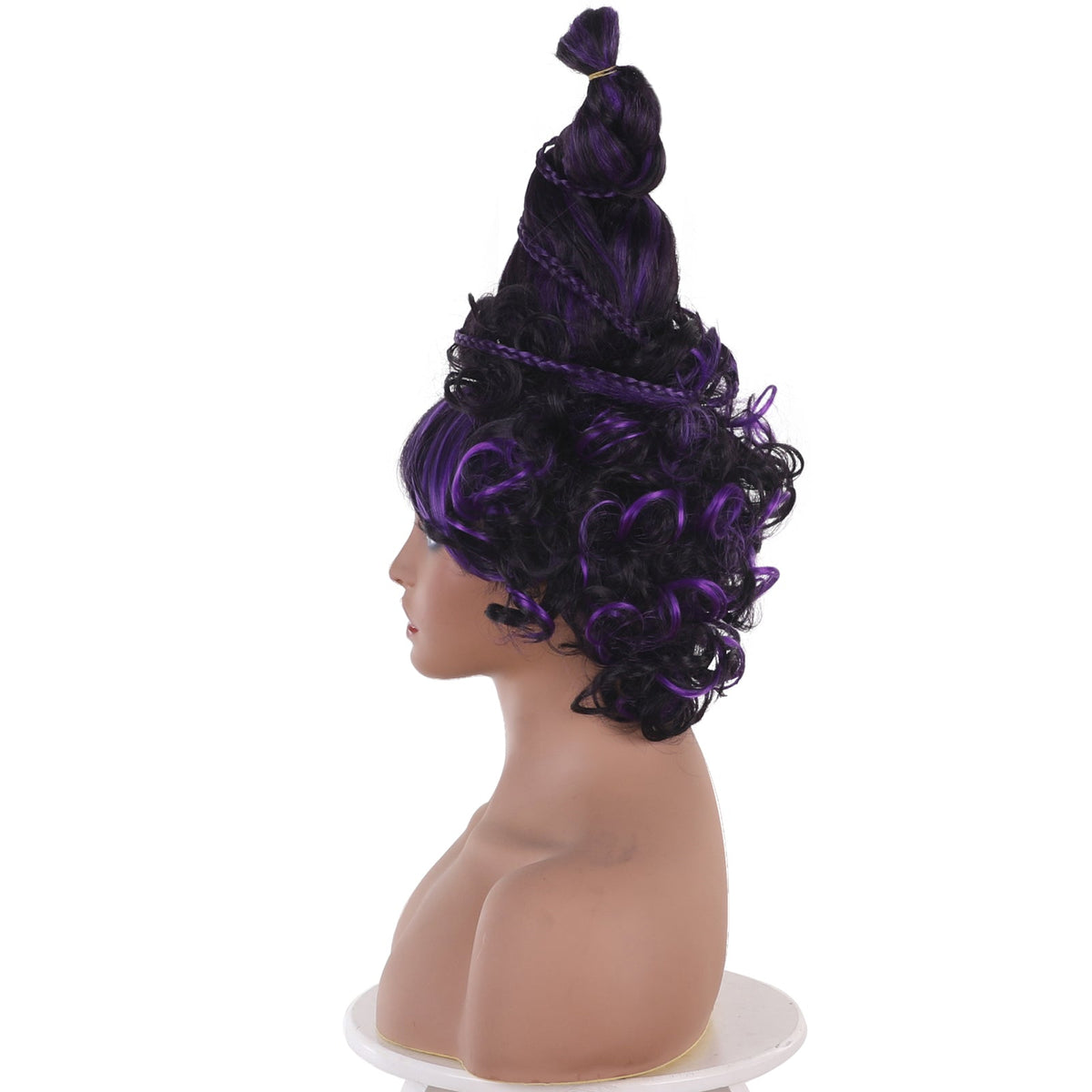 Hocus Pocus 2 Mary Sanderson Purple Short Movie Cosplay Halloween cosplay Wig Special Wig