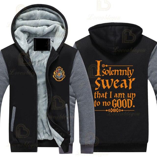 Fans Wear Winter Hoodie With Pocket Casual Coat Movie Cosplay Costume Hoodies