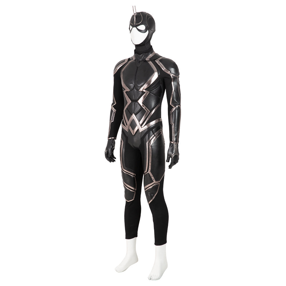Movie Superhero Black Bolt Jumpsuit Movie Cosplay Costume