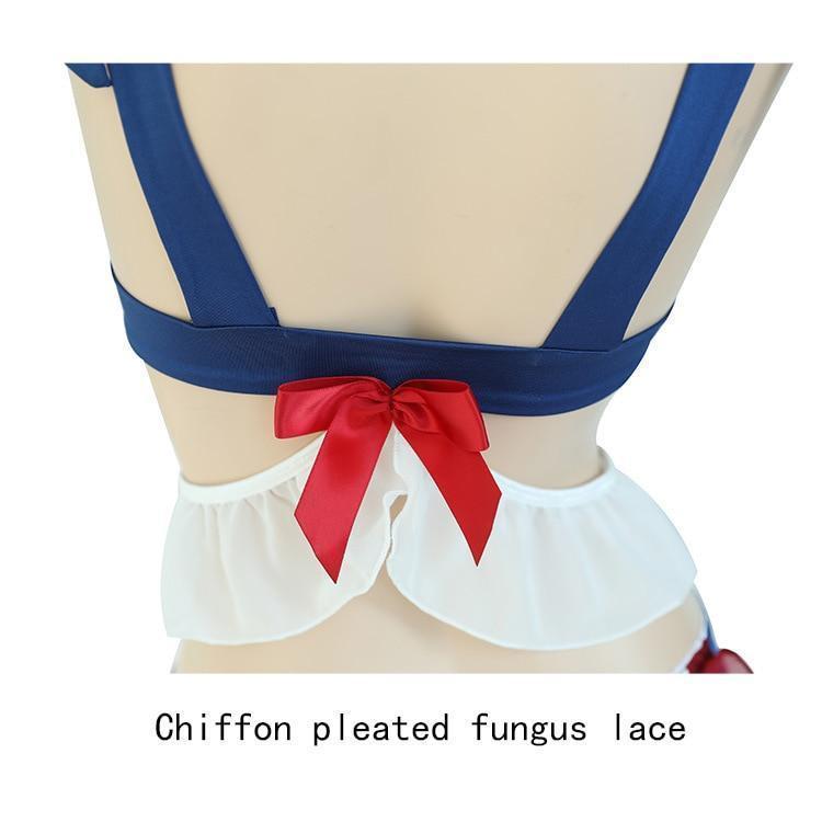 Kawaii Sailor Bunny Lingerie Sexy Costume Underwear #JU2716