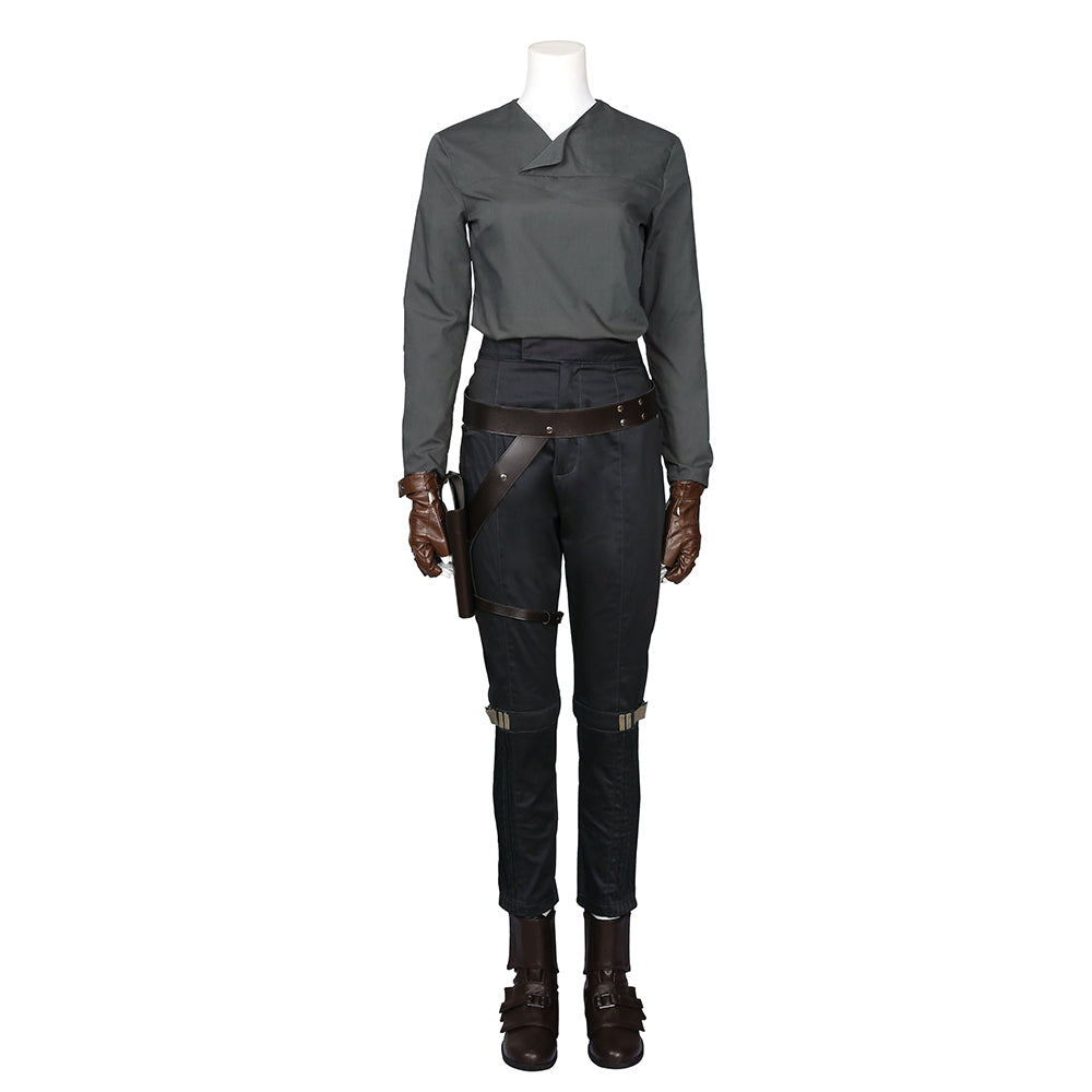 Rogue One A Star Wars Story Jyn Erso Movie Cosplay Costume