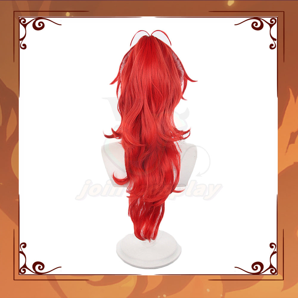 Genshin Impact - Diluc Cosplay Wig