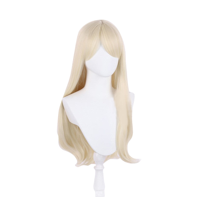 Barbie Movie Barbie Cosplay Wig Heat Resistant Synthetic Hair Carnival Halloween Party Props