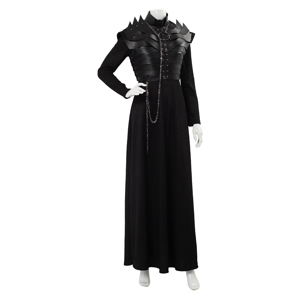 Game of Thrones Season 8 S8 E2 Sansa Stark Leather Armor Cosplay Costume