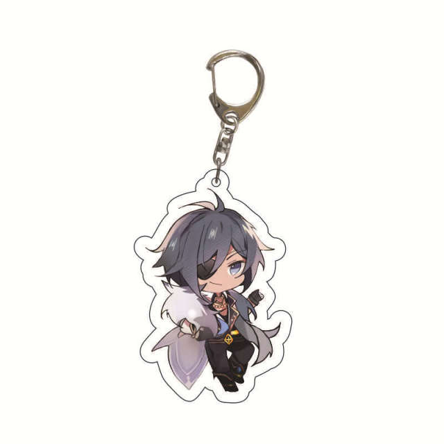 Genshin Impact Cosplay Keychain