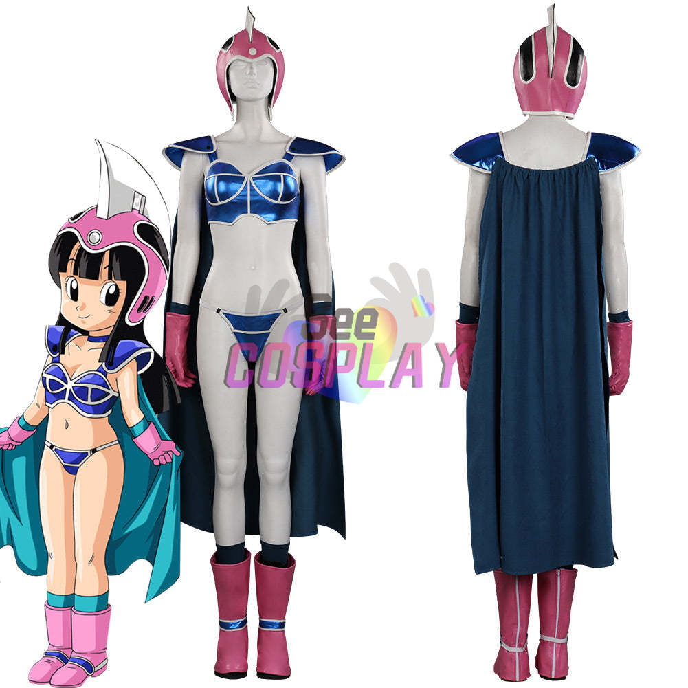 Dragon Ball Z Chichi Outfits Halloween Carnival Suit Cosplay Costume