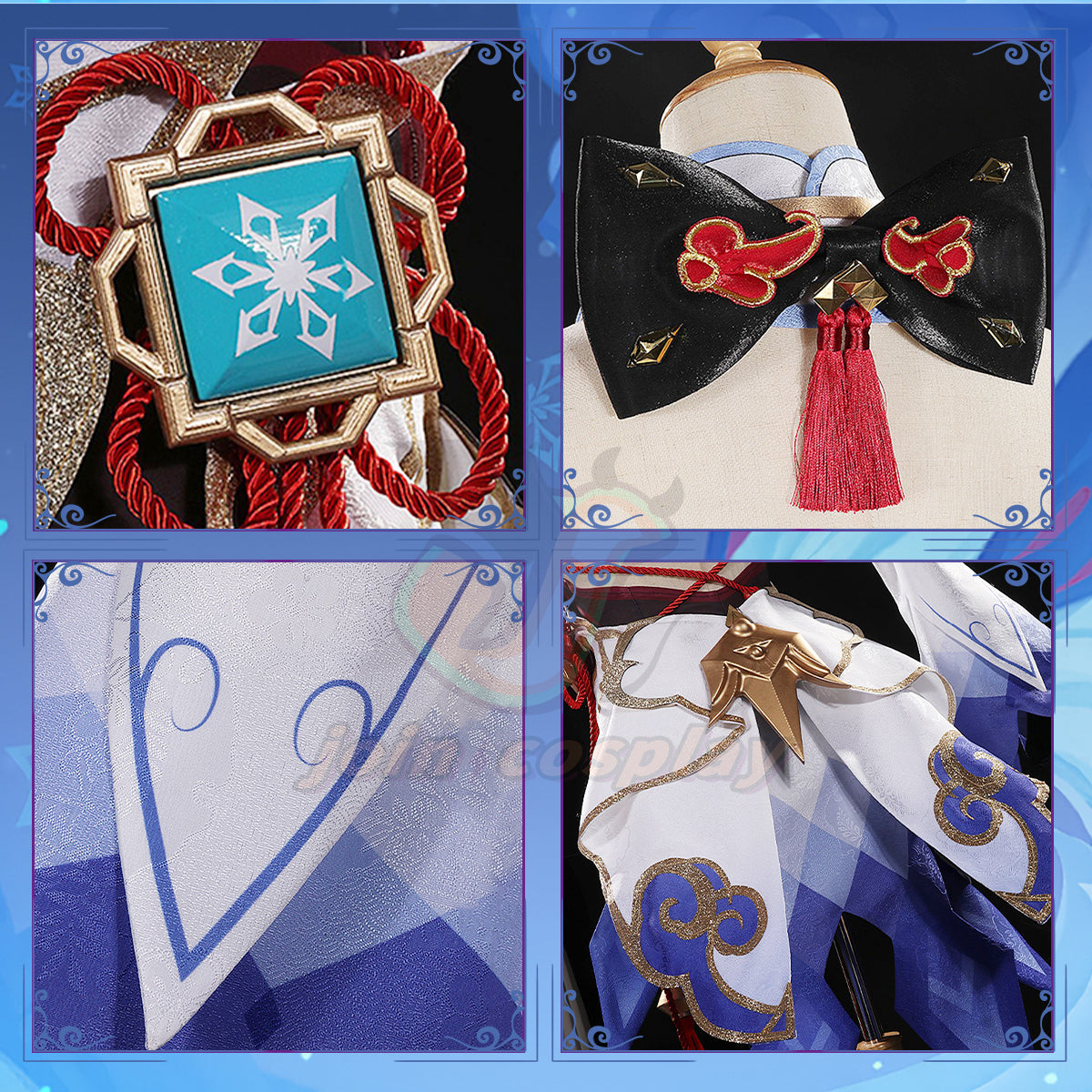 Genshin Impact Ganyu Cosplay Costume