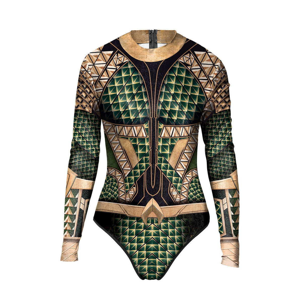 Justice League Series Cosplay Female Superman Hero Dress up Performance Costume Long Sleeve Swimsuit Female