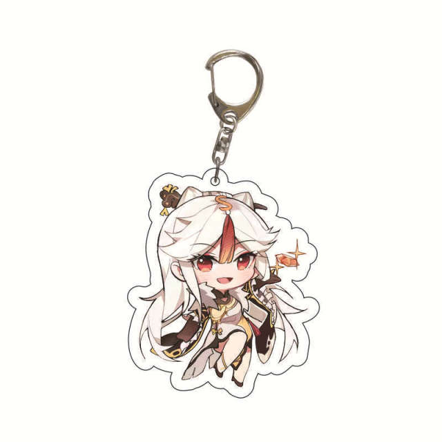 Genshin Impact Cosplay Keychain