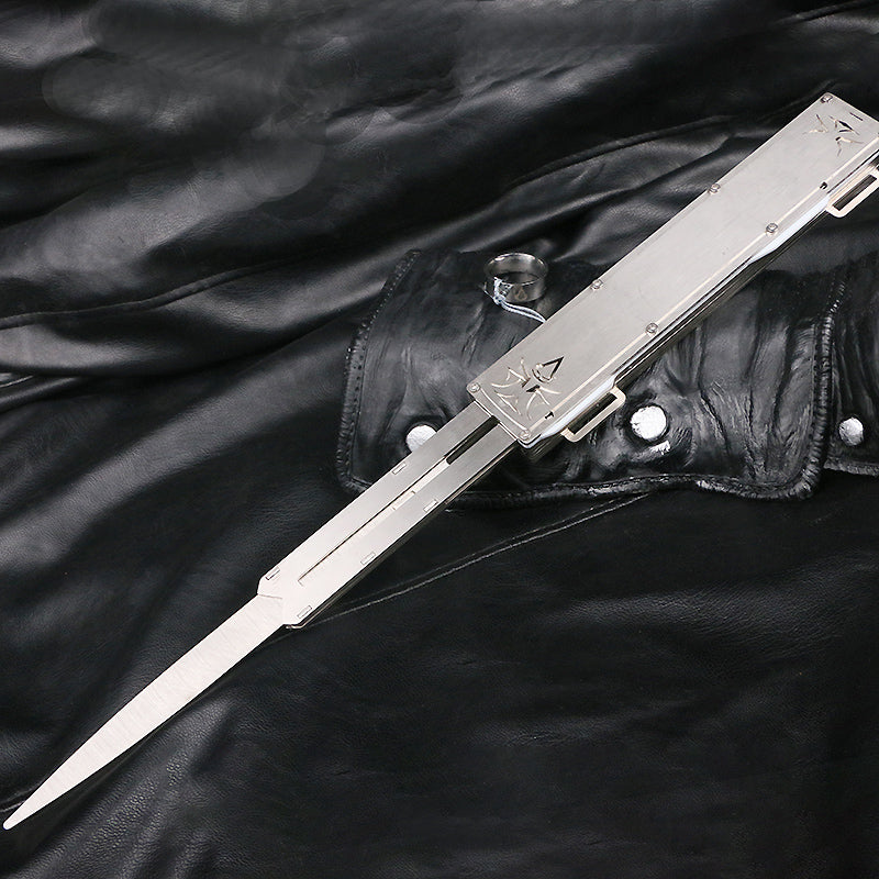 Assassin&#39;s Creed Hidden Blade Metal Three-stage Handmade Cosplay Weapon