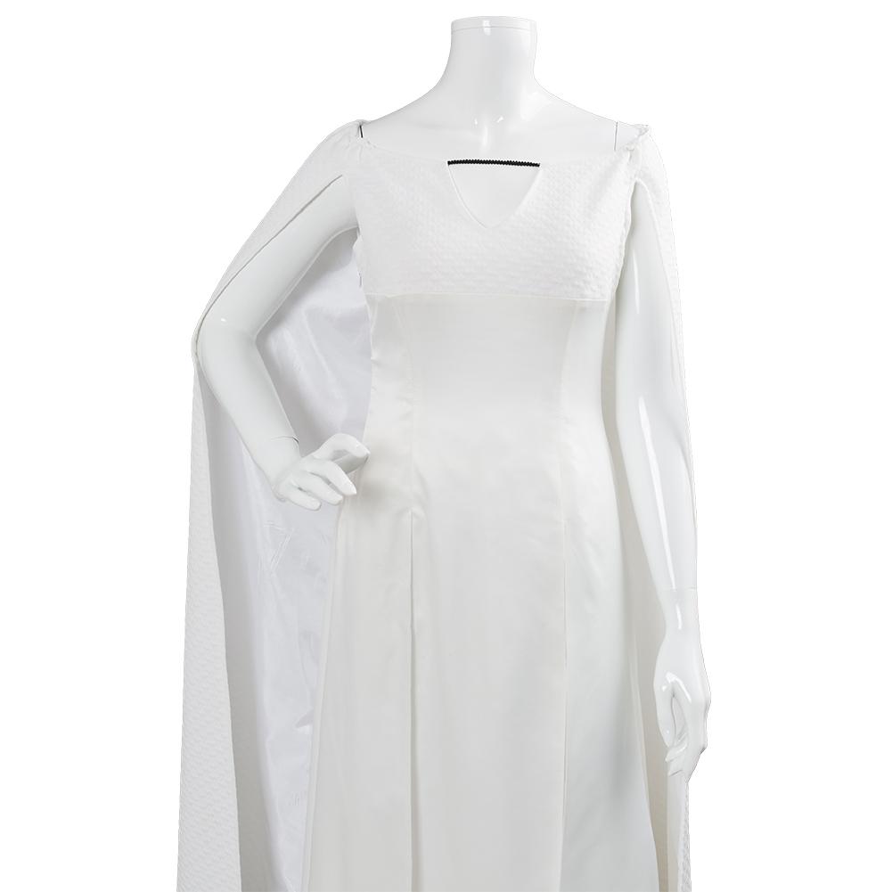 Game of Thrones 5 Daenerys Targaryen Dress White Long Party Dress Ball Gowns