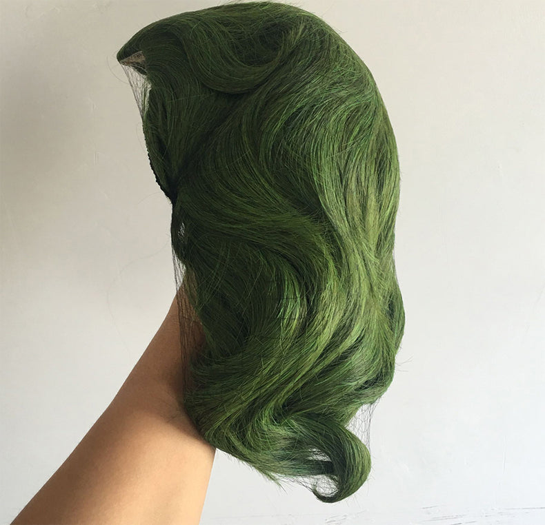 Joker Movie Clown Batman Joker Wig Cosplay Joaquin Phoenix Arthur Fleck Curly Green Synthetic Hair