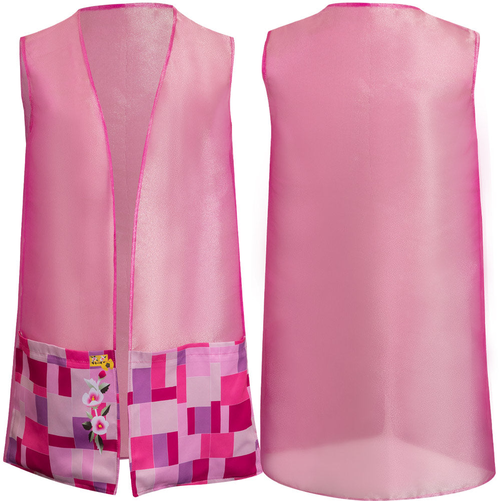 Doll Movie Pink Vest Women Party Carnival Halloween Cosplay Costume