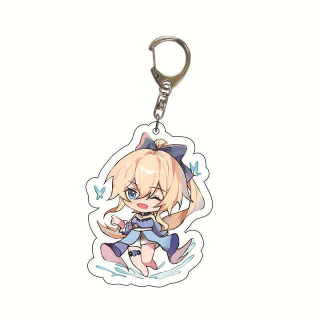 Genshin Impact Cosplay Keychain