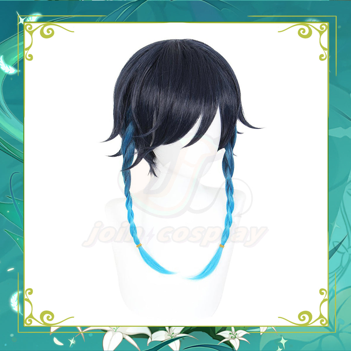 Genshin Impact-Venti Cosplay Wig