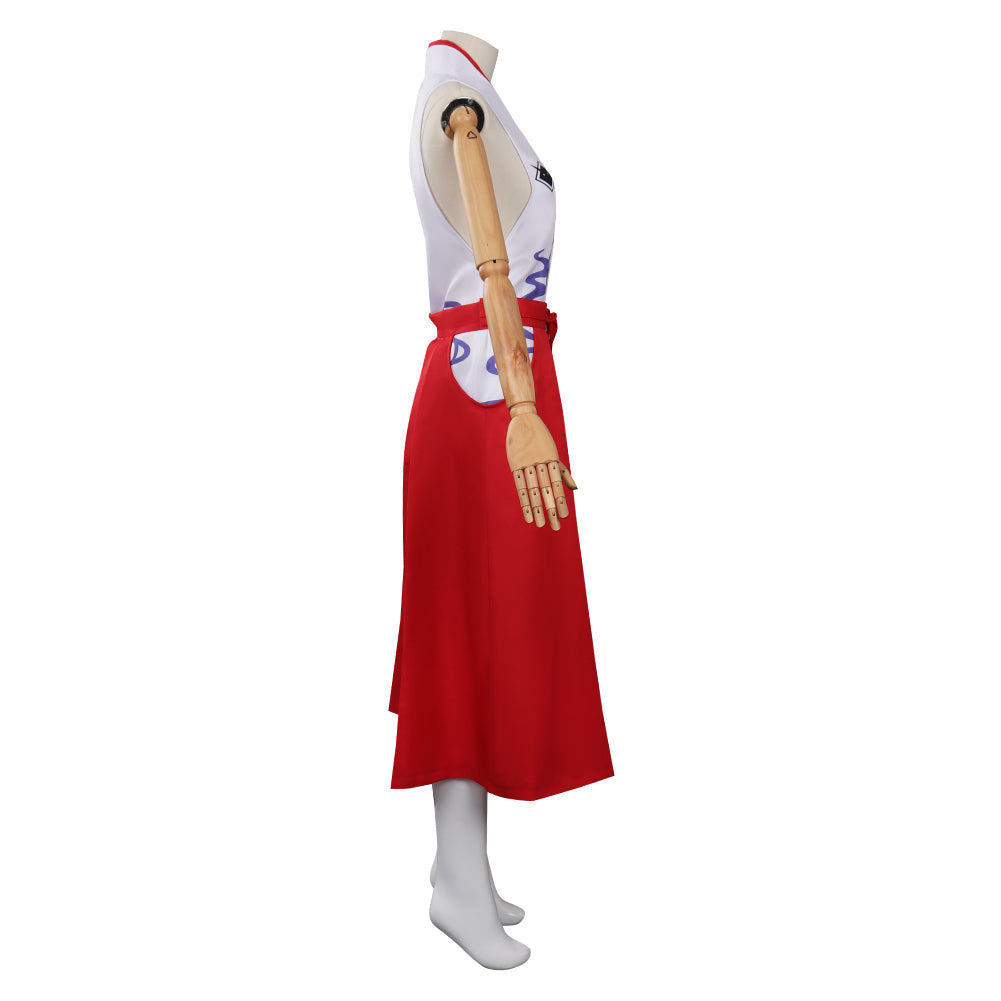 Anime One Piece Yamato Cosplay Costume Kendo Hakama Outfits