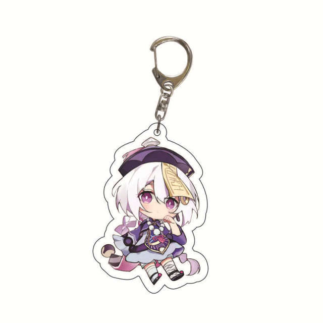 Genshin Impact Cosplay Keychain