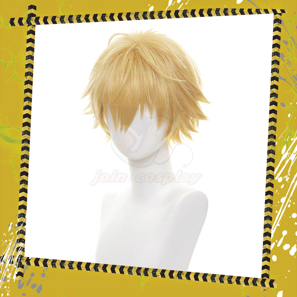Chainsaw Man-Denji Golden Cosplay Wig