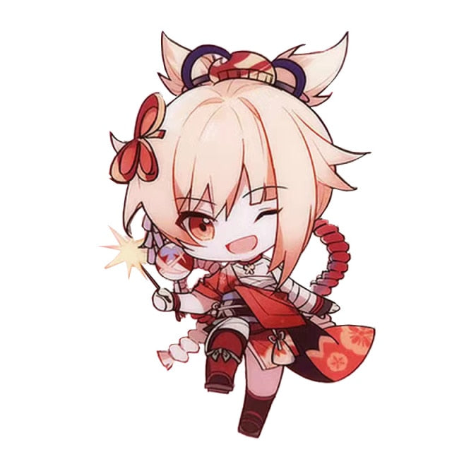 Genshin Impact Cosplay Keychain