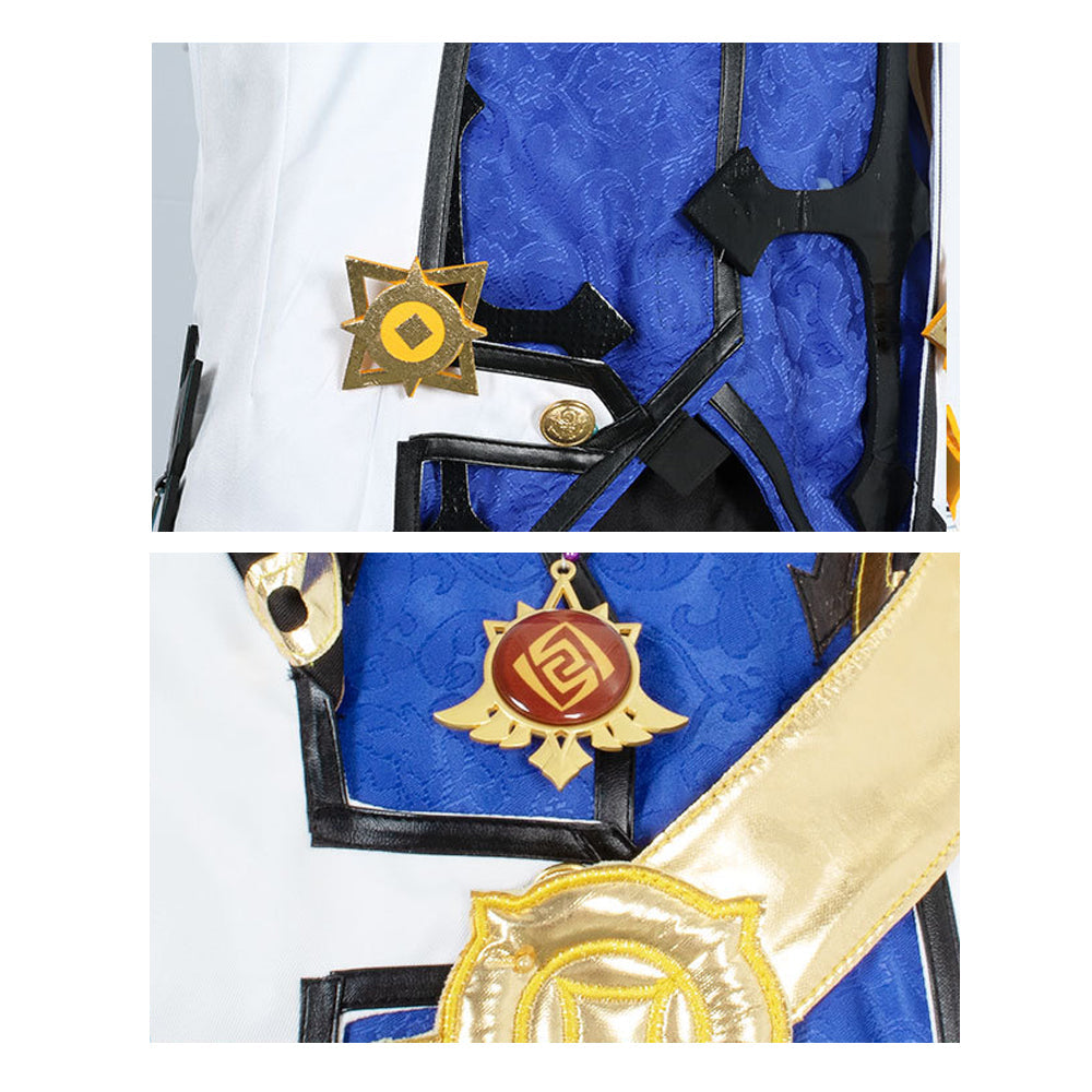 Genshin Impact Albedo Cosplay Costume